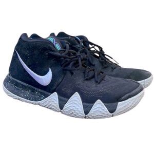 Nike Kyrie 4 "Ankle Taker" 943806-002 Black White Purple Men's Size 9
